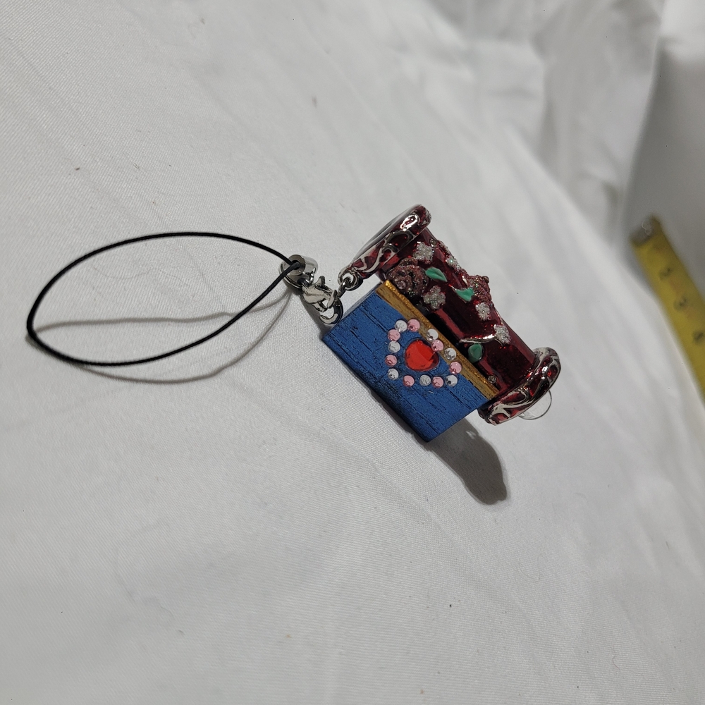 Colorful Miniature Couch Keychain